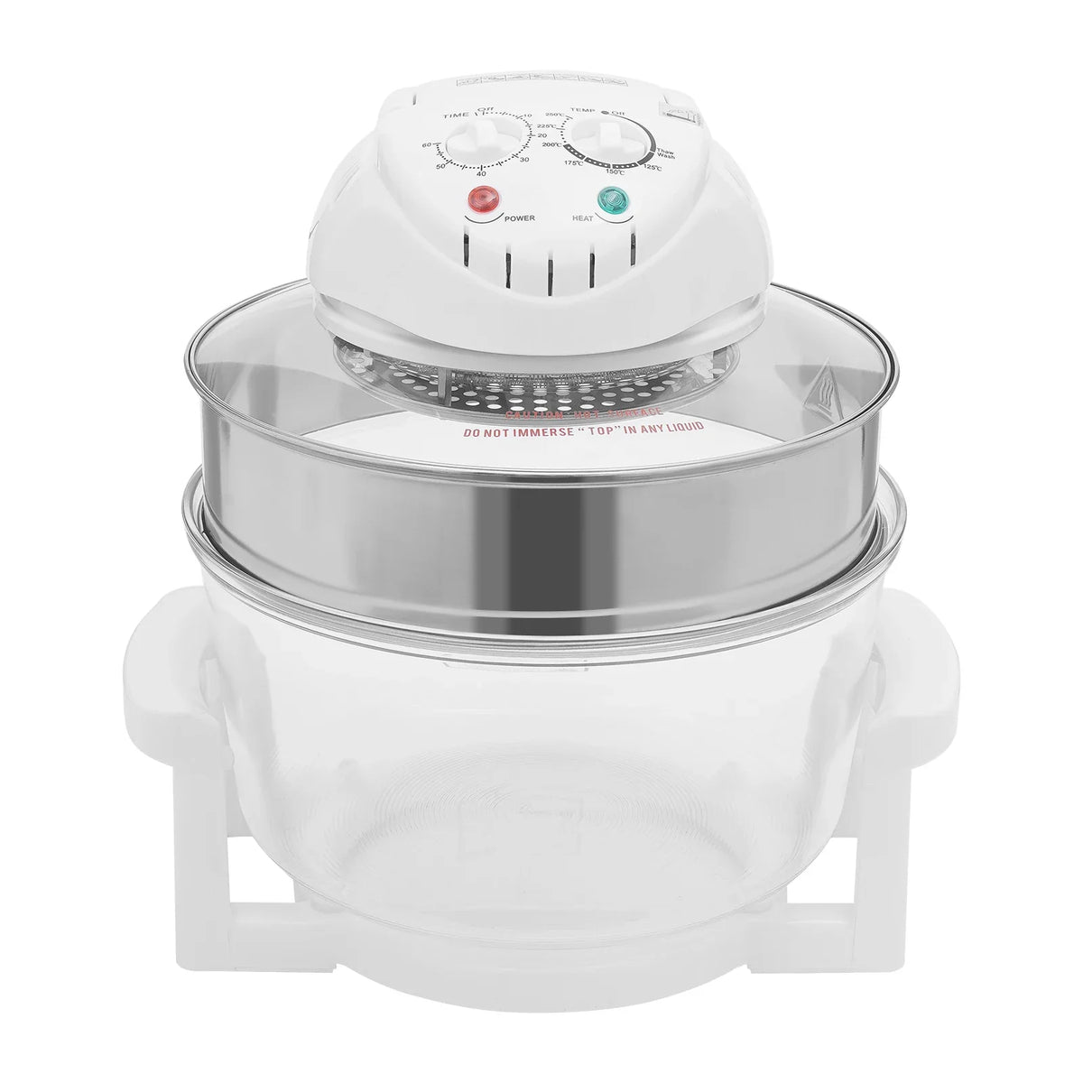 17.96QT Large Capacity Digital Air Fryer Oven 1200W–1400W with 360° Hot Air Circulation